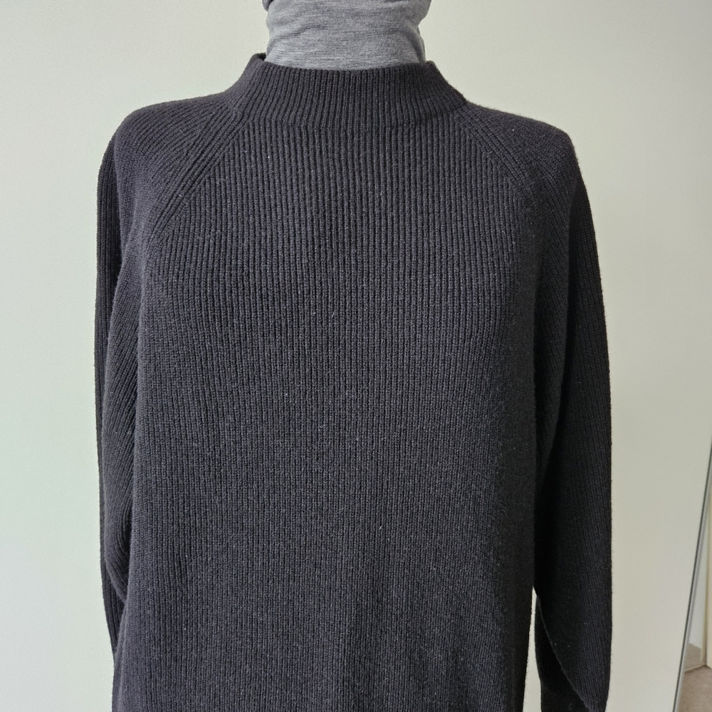 Uniqlo U Mock Neck Long Sleeve Knit Dress - Picture 3 of 10